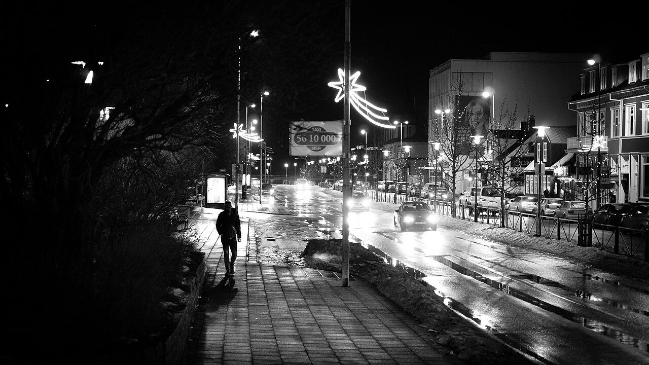 Fotografia de rua em preto e branco